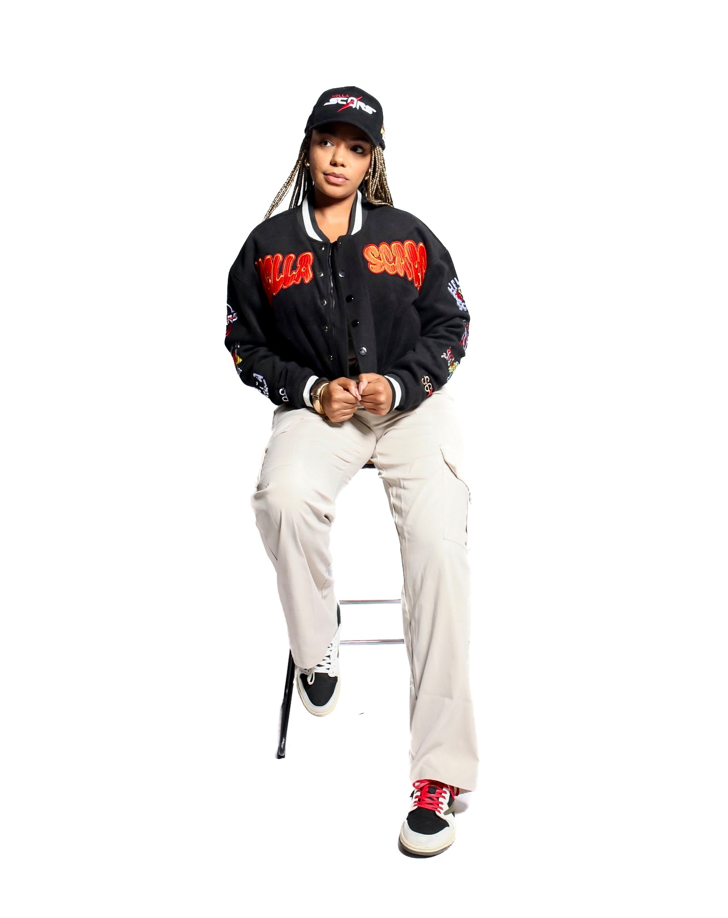 HELLA SCARS WINTER24 VARSITY JACKETS **MADE-TO-ORDER**
