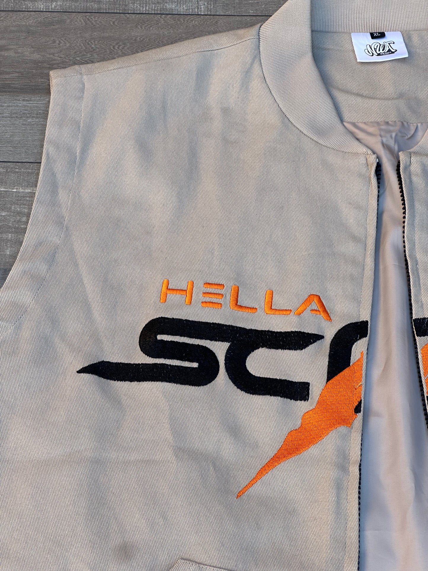 HELLA SCARS WORK VEST 1of1 SAMPLE