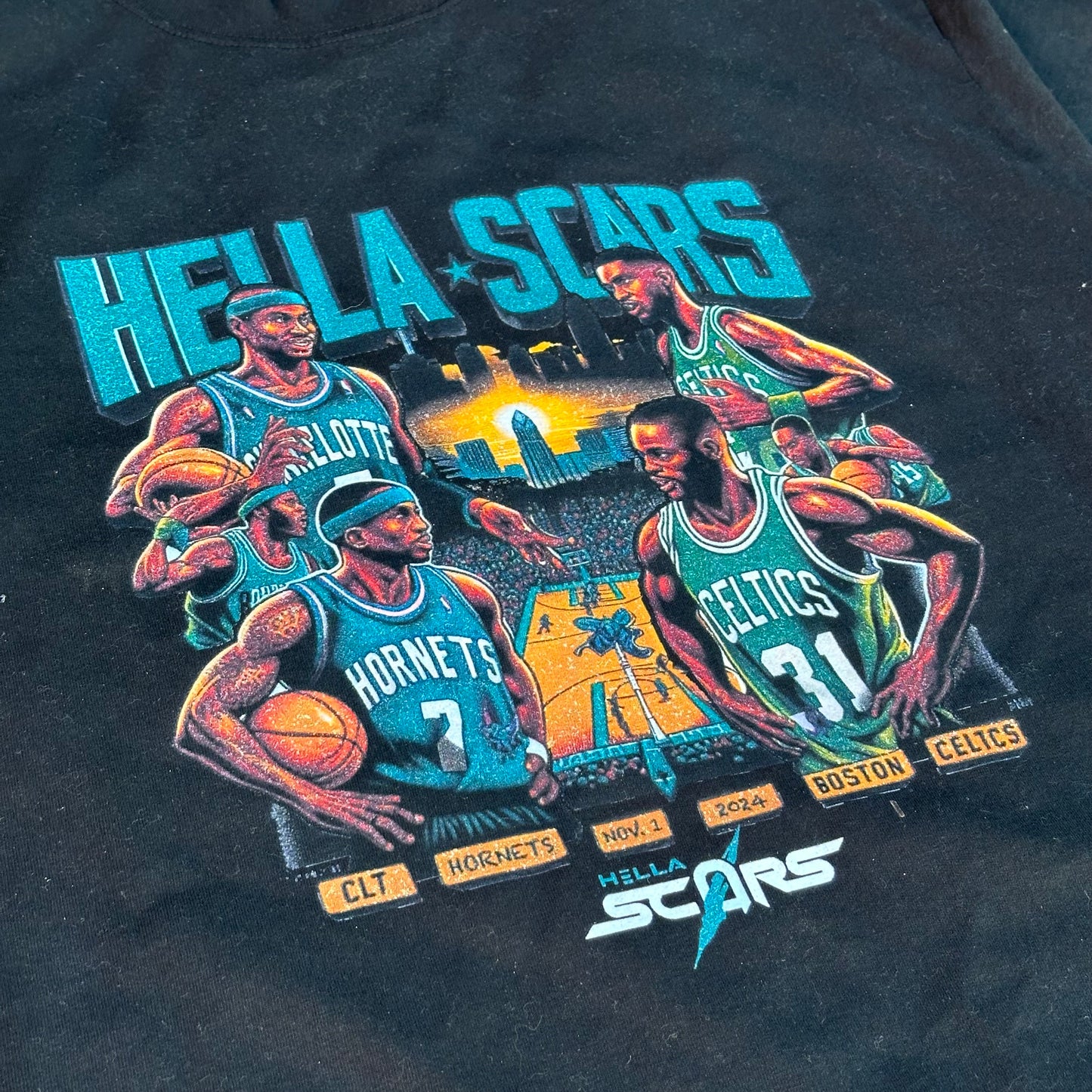 HELLA SCARS x HORNETS SEASON OPENER TEES